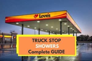 Truck Stop Showers: The Ultimate Guide for Non